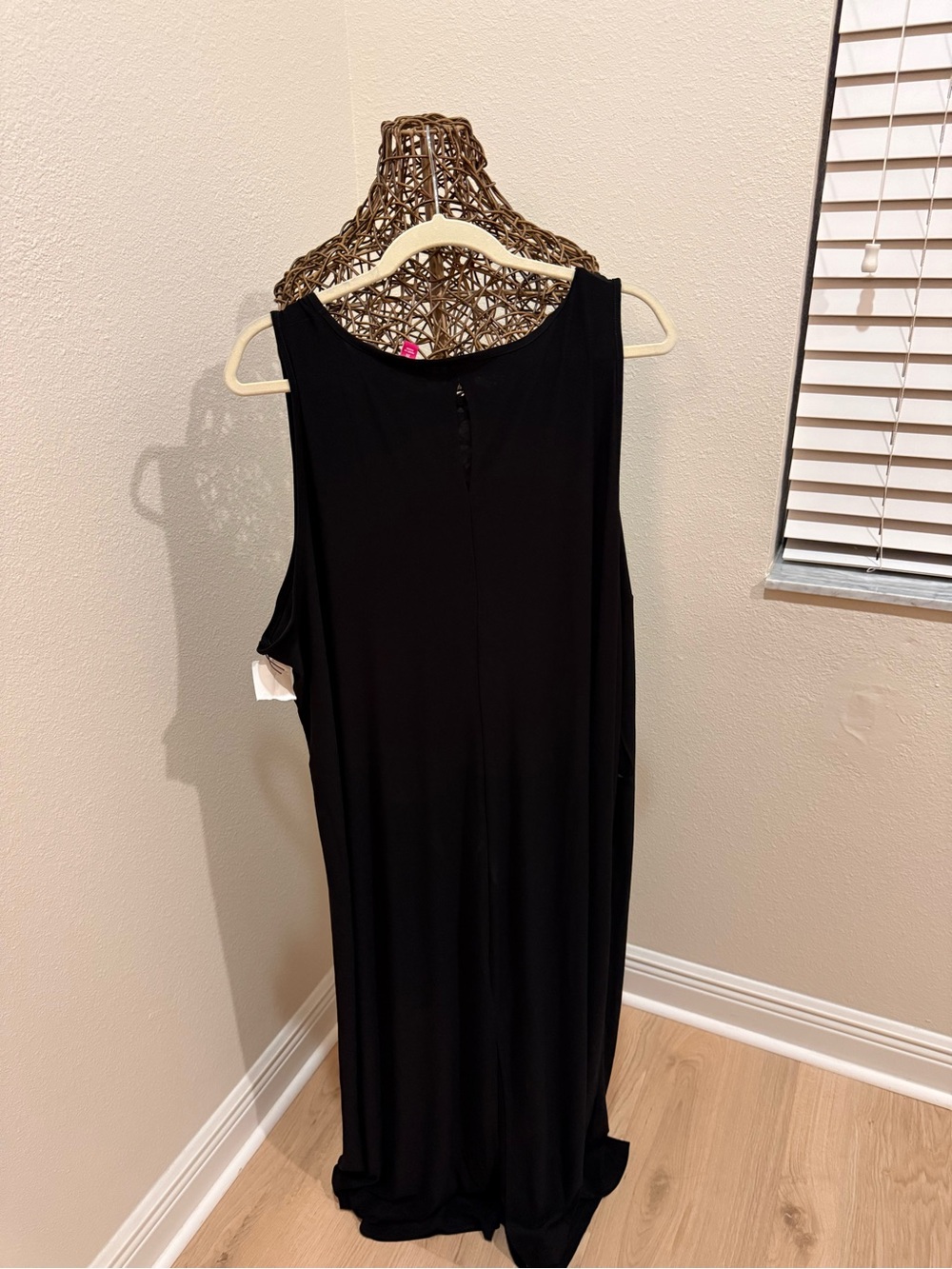 Vince Camuto Sleek Black Sleeveless Maxi Dress - Picture 3 of 3